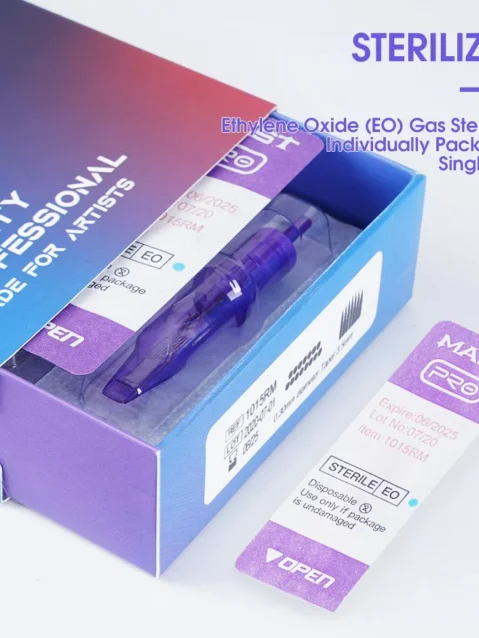 Mast Pro Tattoo Cartridges Needles 0.3MM Round Liner- Box of 20