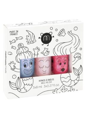 Nailmatic KIDS Nail Polish Set MERMAID Nagų lakų rinkinys vaikams, 1vnt