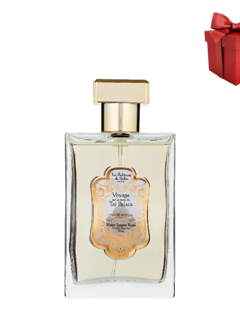 LA SULTANE DE SABA TAJ PALACE EAU DE PARFUM – ROŽĖ, MUSKUSAS, SMILKALAI – KVEPALAI 100ML + PLIUS DOVANA LA SULTANE DE SABA BRIDE’S DAY CREAM – ROŽĖ, PELARGONIJA – JAUNOSIOS BB KREMAS 50ML