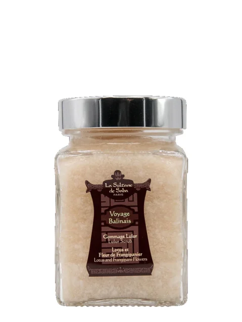 LA SULTANE DE SABA BALI LULUR PEELING – LOTOSAS IR FRANGIPANIO ŽIEDAI – ŠILKINIS ŠVEITIKLIS 300ML