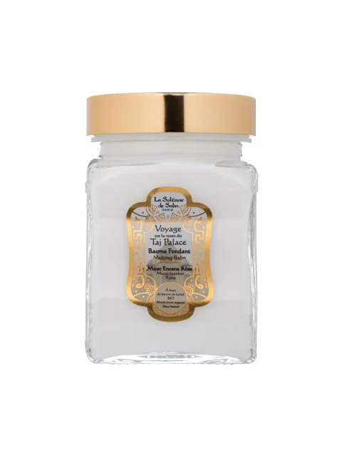 LA SULTANE DE SABA TAJ PALACE BODY BALM – ROŽĖ, MUSKUSAS, SMILKALAI – TIRPUS KŪNO BALZAMAS 300ML