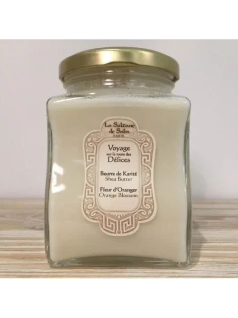 LA SULTANE DE SABA FLEUR D’ORANGER – ORANGE BLOSSOM SHEA BUTTER – APELSINŲ ŽIEDAI – TAUKMEDŽIO SVIESTAS 300G