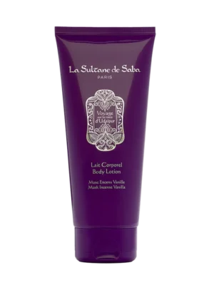 LA SULTANE DE SABA UDAIPUR BODY LOTION – MUSKUSAS, SMILKALAI, VANILĖ – KŪNO LOSJONAS 200ML
